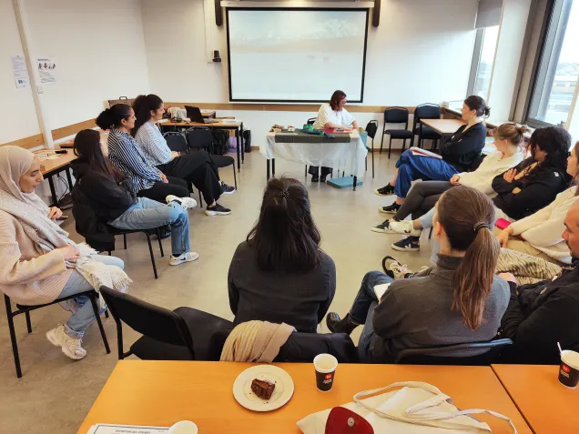 Photo d'un groupe lors d'un atelier